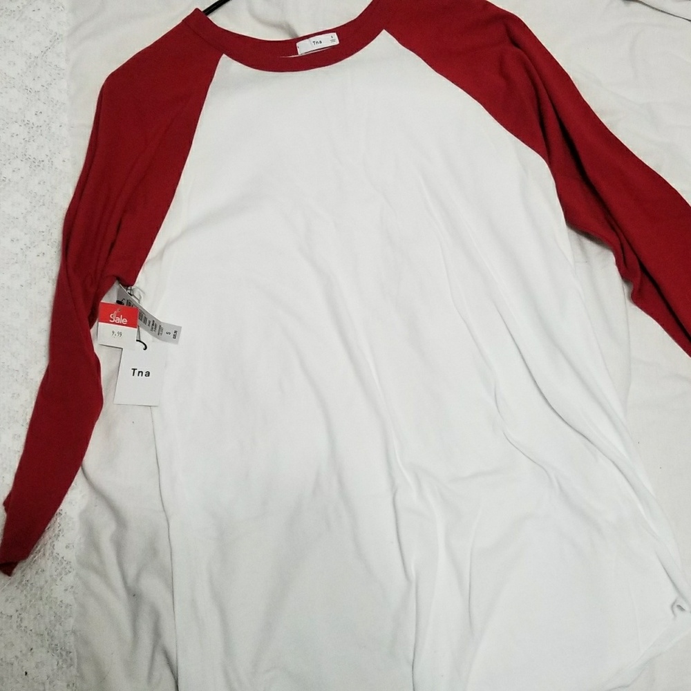 Aritzia Oversized Raglan Baseball Tee